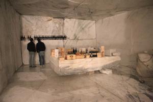 Marble meets wine with the ” Cantina di marmo”