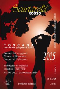 Scurtarola Rosso 2015 Etichetta