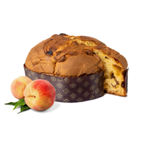 panettone alle pesche