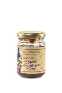 COMPOSTA di cipolle e scurtarola rosso (vino) - 150